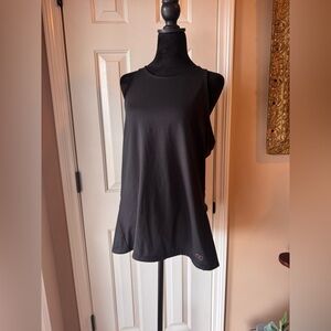 CALIA by Carrie Underwood- Women’s Keyhole Back Tank in Pure Black XL NWT